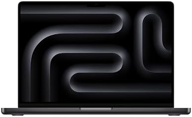 Apple 2023 MacBook Pro Laptop M3 Pro chip with 11‑core CPU, 14‑core GPU: 14.2-inch Liquid Retina XDR Display, 18GB Unified Memory, 512GB SSD Storage. Works with iPhone/iPad; Space Black