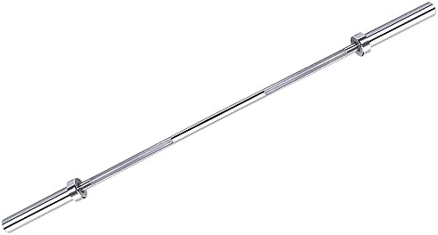 Signature Fitness 2" Olympic Barbell Weightlifting Barbell, Chrome