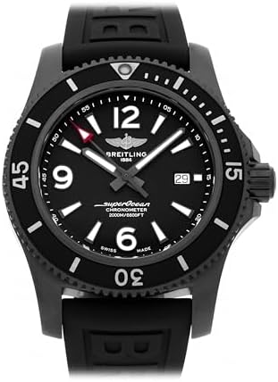 Breitling Superocean 46 Automatic Black Dial Men's Watch M17368B71B1S1