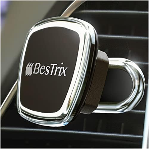 Bestrix Magnetic Phone Car Mount Magnetic Car Cell Phone Holder | Magnet Car Phone Holder Compatible w/ iPhone14 13 12 11 Pro/11 Pro Max/XS/XR/X,Galaxy S22 S21 S20 S10/S10+ Note & More (Air Vent)